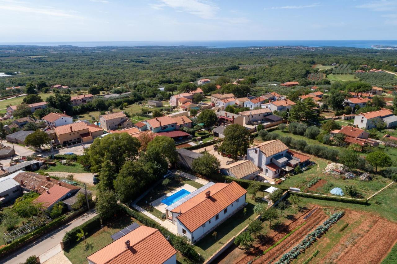 Villa Grebac à Kaštelir Extérieur photo